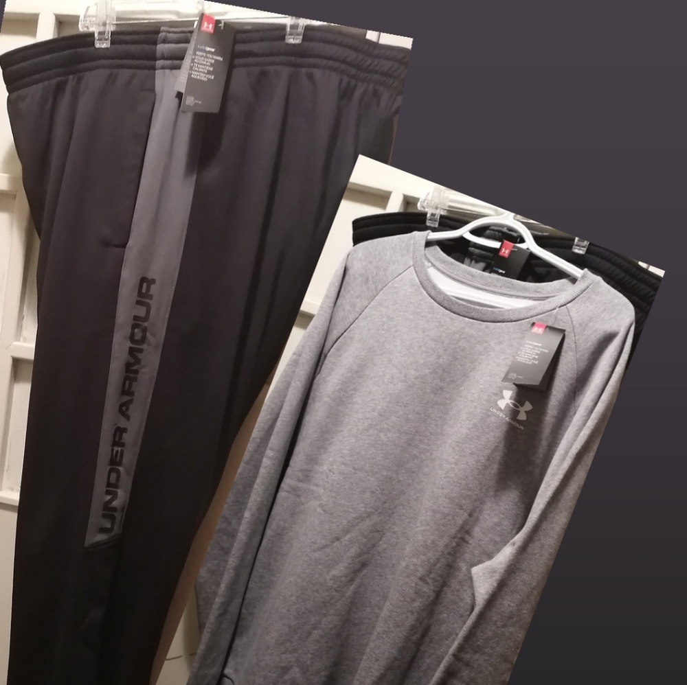 Under armour sweater & sweat pants